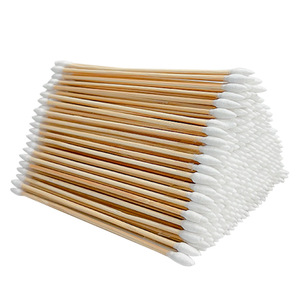Hisopos de Algodón de Doble Extremo Bonson de 15 cm, Grado de Exportación, Desengrasados, Puntiagudos, Libres de Polvo, para Limpieza, Belleza y Maquillaje - Product Image 1