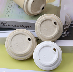 Tapas <span class=keywords><strong>de</strong></span> taza <span class=keywords><strong>de</strong></span> café <span class=keywords><strong>de</strong></span> bagazo <span class=keywords><strong>de</strong></span> caña <span class=keywords><strong>de</strong></span> azúcar <span class=keywords><strong>de</strong></span> pulpa <span class=keywords><strong>de</strong></span> papel compostable ecológica desechables sin PFAS con logotipo personalizado para taza <span class=keywords><strong>de</strong></span> plástico taza <span class=keywords><strong>de</strong></span> papel - Product Image 5