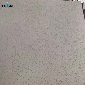 12mm cao NRC gạch Trần 600x1200 <span class=keywords><strong>tegular</strong></span> cạnh Acoustic sợi khoáng thả gạch Trần màu đen - Product Image 6