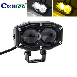 <span class=keywords><strong>Jiesheng</strong></span> 2026 Luz Auxiliar LED de Alta Potencia Mejorada para Todoterreno, ATV, UTV, Camioneta, Amarillo Cálido 3000K, Aluminio Fundido a Presión Cuadrado, 12V 20W - Product Image 1