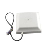 Lecteur de balises passives UHF RFID longue portée, lecteur intégré UHF RFID passif 8DBI RS232/RS485 USB pour contrôle d'accès