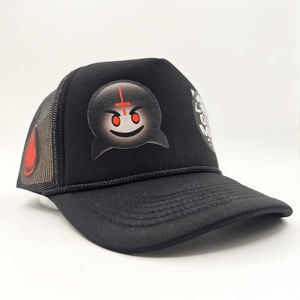 Casquette Trucker Y2K 5 Panneaux en Jean Unisexe de Haute Qualité avec Logo Personnalisé Imprimé par Sublimation sur Soie et Maille en Mousse pour l'Été - Product Image 6