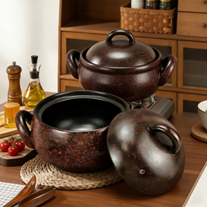 Casserole en céramique pour cuisson sur feu ouvert - Product Image 1