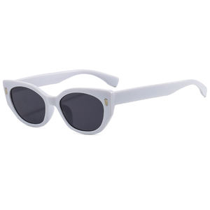 Gafas de <span class=keywords><strong>Sol</strong></span> Modernas para Hombre, <span class=keywords><strong>Lentes</strong></span> con Protección UV400, Logotipo Personalizado, Diseño de Moda Popular, Disponibles en Negro, Blanco, Naranja y Beige, Monturas Hechas de PC - Product Image 3