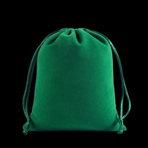 New Multi-Size Colorful <b>Velvet</b> Bag Packed Dice Accessories Gift Drawstring Pouch - Product Image 4