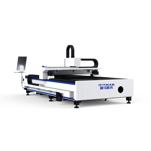 Ritman fabrika düşük fiyat 1500W 3000w Metal malzemeler uzun ömürlü metaller için Fiber lazer kesim makinesi fiyat