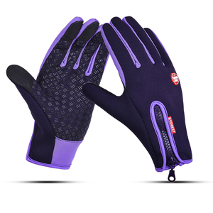 Guantes Cálidos de Invierno con Función de Pantalla Táctil, Resistentes al Viento y para Esquí en la Nieve y Ciclismo, Material de PU para Mujeres y Hombres - Product Image 3