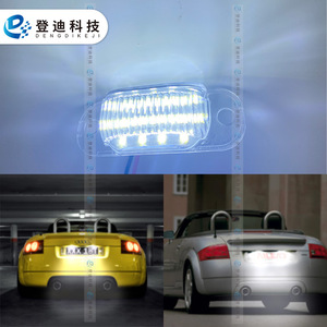 Luz LED para matrícula de Audi A6 S6, 4A0943021, carcasa transparente, luz blanca, para reemplazo y reparación, material PCABS - Product Image 2