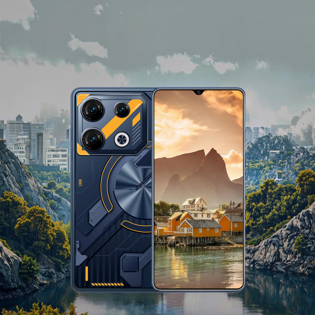 2025 Nfinix GT10 Pro 5G Smartphone Android 14.0 16GB+1TB Memory Deca Core CPU 108MP Rear Camera HD Large for Mobile Gaming