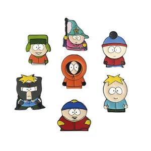 Wholesale free sample Hot selling high quality brooch metal pins cartoon cute brooch pin