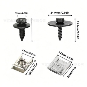Juego de Fijaciones para Placa de Protección Inferior del Motor Mercedes-Benz A0019906036 A0049943145 N000000001410 A0049941845 - Product Image 4