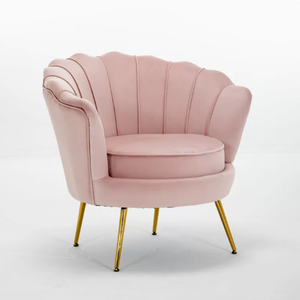 Leisure <b>sofa</b> modern fabric metal <b>sofa</b> chair for living room bedroom balcony salon furniture reception <b>sofa</b> - Product Image 3