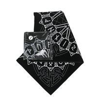 49*49cm nordique Viking Pirate Lun origines arbre fonderie Ru Nitaro nappe nappe autel tissu