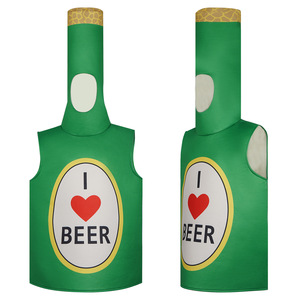 Disfraz <span class=keywords><strong>de</strong></span> salsa <span class=keywords><strong>de</strong></span> tomate Kayatrek para adultos, unisex, poliéster/raion, estampado digital, botella <span class=keywords><strong>de</strong></span> salsa, para actuaciones en escenario, cosplay - Product Image 3