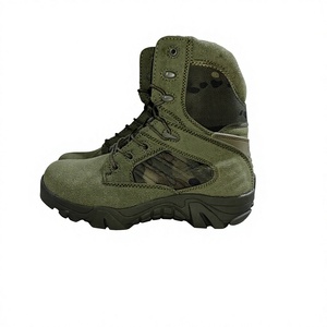 DeltaTSB10 Green Delta BootsParashot Desert Delta High Top <b>Hiking</b> Shoes Camo <b>Boots</b> Green Suede Desert <b>Boots</b> - Product Image 1