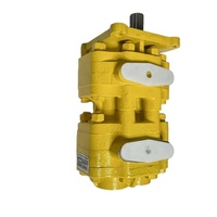 Pompa Gigi Hidrolik Pompa Tandem 07400-40500 untuk Buldoser D60