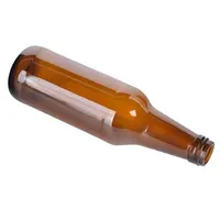 Botella de cerveza de vidrio ámbar, 12 oz