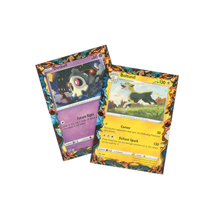 Pochettes de luxe en plastique PP pour cartes, avec design à transfert thermique et bordure imprimée, pour cartes Pokémon - Product Image 5