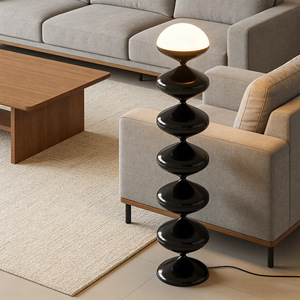 Lampada da Terra <span class=keywords><strong>LED</strong></span> Moderna di Design Italiano, Lampada Decorativa Creativa per Soggiorno e Camera da Letto - Product Image 3