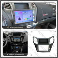Marco Universal para Estéreo de Auto Aijia para JAC J6/Heyue RS 2013-2015, Repuestos de Auto, Panel de Radio para Tablero
