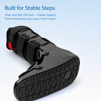 Botte orthopédique personnalisée avec support pneumatique pour la protection des entorses de la cheville