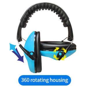 Protège-oreilles pour enfants en ABS, protection auditive, protections auditives personnelles avec réduction du <span class=keywords><strong>bruit</strong></span>, protège-oreilles pour bébé - Product Image 3