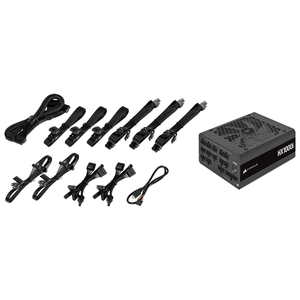 海盗船<span class=keywords><strong>HXi</strong></span>系列HX1000i 1000瓦80 + 白金认证全模块化电源，10年保修支持RTX 4090 - Product Image 6