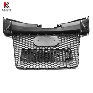 <span class=keywords><strong>Prix</strong></span> d'usine Nouvelle calandre de pare-chocs avant en ABS 2008-2014 <span class=keywords><strong>Audi</strong></span> <span class=keywords><strong>TT</strong></span> 8J Mise à niveau Noir nid d'abeille Sport Maille Style TTRS - Product Image 5