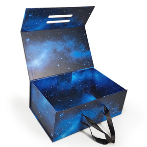 便携式可折叠衣服礼品盒可折叠磁性盒包装纸质礼品盒 - Product Image 5