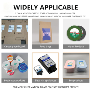 Machine d'étiquetage semi-automatique pour bouteilles rondes, applicateur d'étiquettes double face pour bouteilles en plastique et en verre - Product Image 6