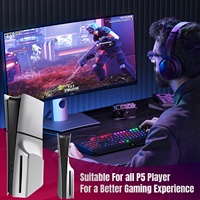 Hautbezug für PS5 Slim Zubehör harte Kunststoff-Faceplate-Schale wasserdichte Schutzhülle ausschließlich für PS5 Slim Disc Edition