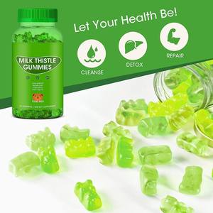 Ekstrak susu tanpa gula ekstrak Thistle susu lembut detoksifikasi hati gula suplemen permen karet pembersih untuk pria dan wanita - Product Image 2