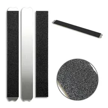 Individual Packed Stainless Steel Nail File Custom Replaceable Disposable Sandpaper Metal Nail Files