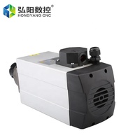 Moteur de broche à refroidissement par air HQD 4,5 kW 220 V 380 V Noir carré Haute vitesse 18000 tr/min ER32 300 Hz 9,5 A avec prix avantageux et bonne qualité