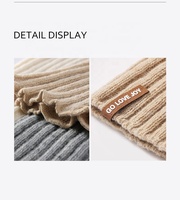 Chaussettes d'hiver personnalisées Chaussettes à tricoter longues et chaudes pour l'hiver pour femmes
