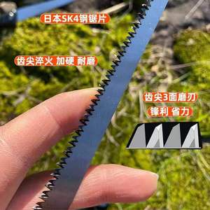 Phoenix Tail Saw 210mm Fixed Blade Steel Woodworking Hand Saw For Tree Cutting - Product Image 3