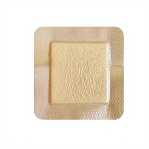 Apósito de espuma sacral específico estéril OEM/ODM con certificación CE, impermeable, transpirable, con adhesivo de silicona para úlceras por presión de larga duración - Product Image 1