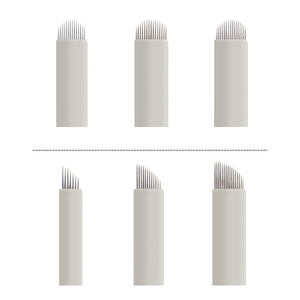Agujas Desechables para Microblading de Cejas U PMU de 0.15mm, Micro Nano Tebori Manual PMU, Suministros para Maquillaje Permanente de Cejas - Product Image 1