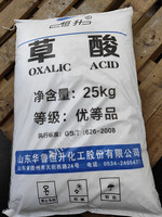 Produit chimique quotidien d'usine d'acide oxalique pur de 99.6% pour le vernis de marbre de cuir de textile de teinture
