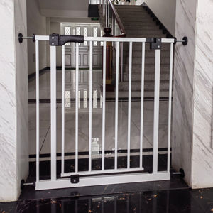 Clôture <span class=keywords><strong>de</strong></span> sécurité d'escalier réglable à fermeture automatique barrière <span class=keywords><strong>de</strong></span> sécurité rétractable personnalisée pour animaux <span class=keywords><strong>de</strong></span> compagnie pour nourrissons bébés animaux <span class=keywords><strong>de</strong></span> compagnie parcs pour enfants pression - Product Image 1