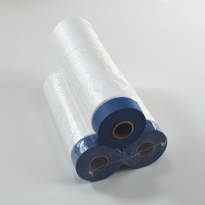 Pellicola Protettiva in HDPE Pre-Adesivizzata di Alta Qualità con Nastro Adesivo Premium per Verniciatura Automobilistica - Product Image 4