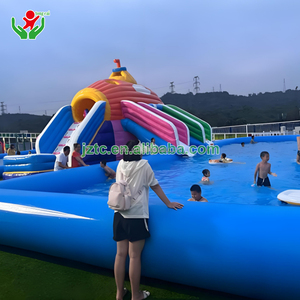 <span class=keywords><strong>Piscine</strong></span> gonflable sur mesure pour adultes et enfants, avec structure <span class=keywords><strong>m</strong></span>étallique, en PVC, pour usage intérieur et extérieur, fabriquée en PVC - Product Image 2