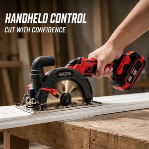 Scie compacte ODM personnalisée 20V à une main, 10800 tr/min, profondeur de coupe du bois 40 mm, pour la vente au détail d'outils électriques (corps de l'outil uniquement) - Product Image 2