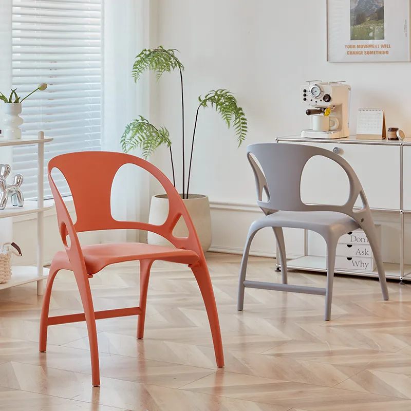 Airffy Oem/odm Chaise Salle Manger เก้าอี้พลาสติกสําหรับงานแต่งงาน Nordic เก้าอี้พลาสติกโมเดิร์นเก้าอี้ร้านอาหารพลาสติก