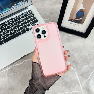 Funda Transparente de Lujo para <span class=keywords><strong>iPhone</strong></span> 17 Pro Max, Anti-amarillamiento, Cristal Suave, para <span class=keywords><strong>iPhone</strong></span> 16 <span class=keywords><strong>13</strong></span>, 2 en 1 - Product Image 3