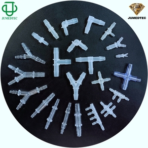 Divisor de Manguera de Aire de 5 Vías, Tipo <span class=keywords><strong>LLLL</strong></span>, Conector de Codo Médico, Separador de Manguera de Plástico de 1/8\" (3.2mm) - Product Image 5