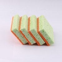 Éponge de cuisine naturelle biodégradable Éponge compostable en cellulose et noix de coco