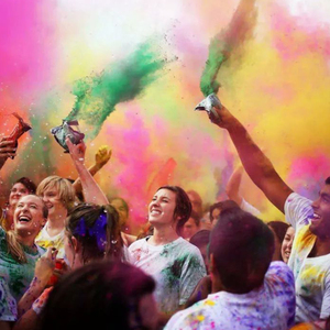 Hot bán có thể giặt lễ hội vui vẻ Đảng cuộc sống đầy màu sắc Trò chơi màu Holi <span class=keywords><strong>gulal</strong></span> bột - Product Image 5