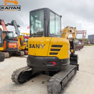 Miniexcavadora Usada SANY SY35U con Motor Original y Bomba Hidráulica, Peso Operativo de 3.5 Toneladas - Product Image 3