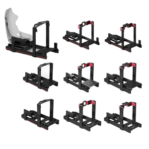 Simulador <span class=keywords><strong>de</strong></span> conducción <span class=keywords><strong>de</strong></span> juegos <span class=keywords><strong>de</strong></span> <span class=keywords><strong>PC</strong></span>, perfil <span class=keywords><strong>de</strong></span> extrusión anodizado con ranura 40160 T <span class=keywords><strong>para</strong></span> la mejor calidad, cabina <span class=keywords><strong>de</strong></span> carreras <span class=keywords><strong>de</strong></span> conducción <span class=keywords><strong>de</strong></span> juegos sim - Product Image 6